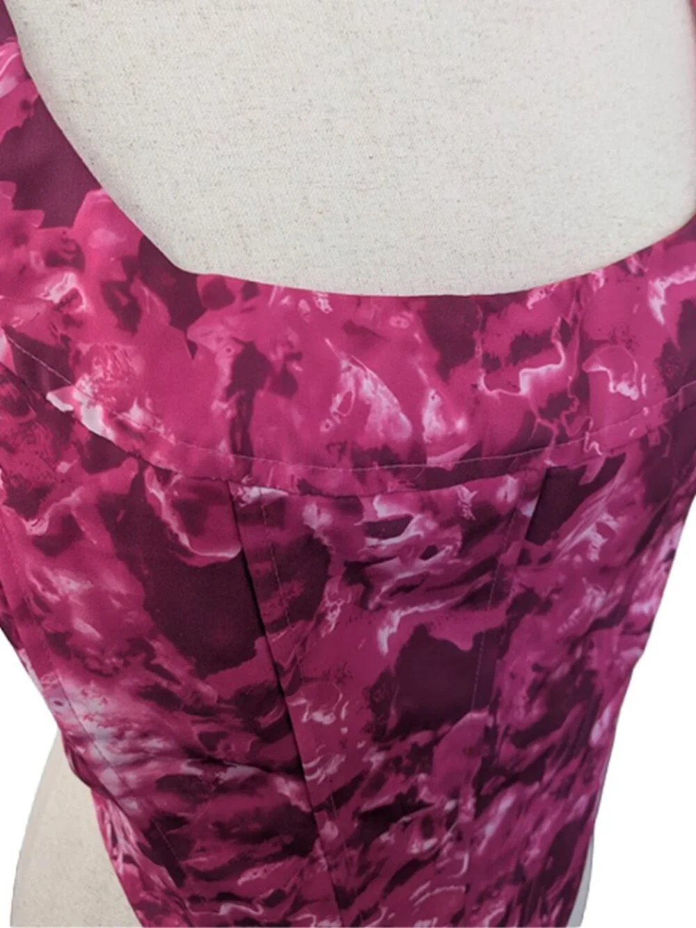 NWOT FashionNova Bring Me Flowers Corset Top in Fuchsia - Picture 7 of 16